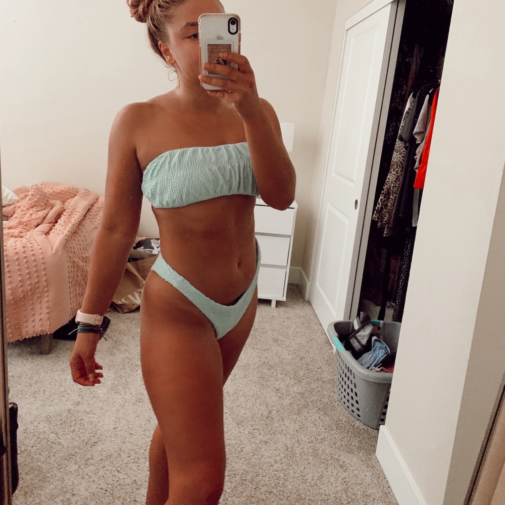 Tiffany Blue Swimsuit Bottoms